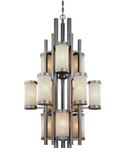 2623-66 Large Foyer Chandelier from Dolan