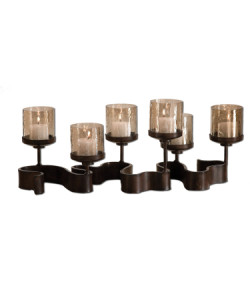 19731 Ribbon Candle Holder-uttermost