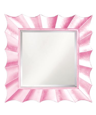6067pp Howard Elliot Jacquelyn mirror in pink