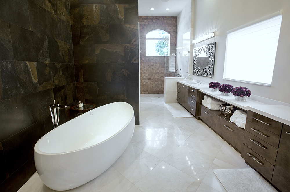 Royal Palm - Conrad White Interiors - Master Bathroom 2