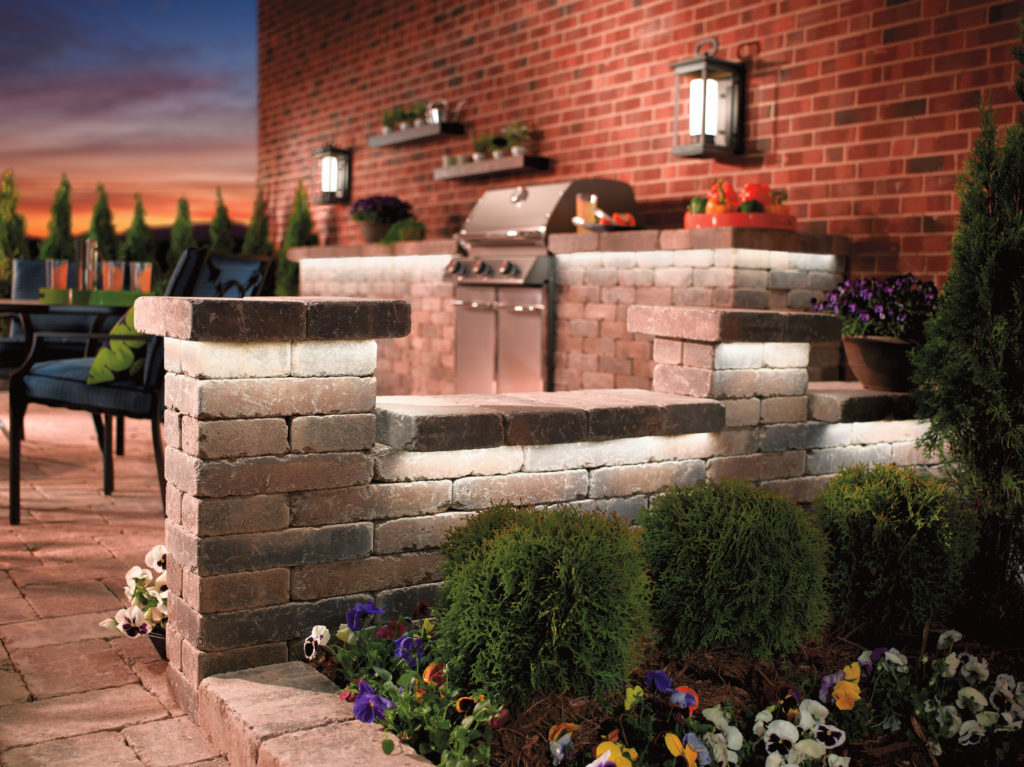 Why Switch to LED Lighting? This gorgeous shot of a backyard patio and bbq might explain it.