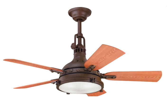 A Kichler 310101 Hatteras Bay 44 Inch 5 Blade Ceiling Fan | Capitol Lighting