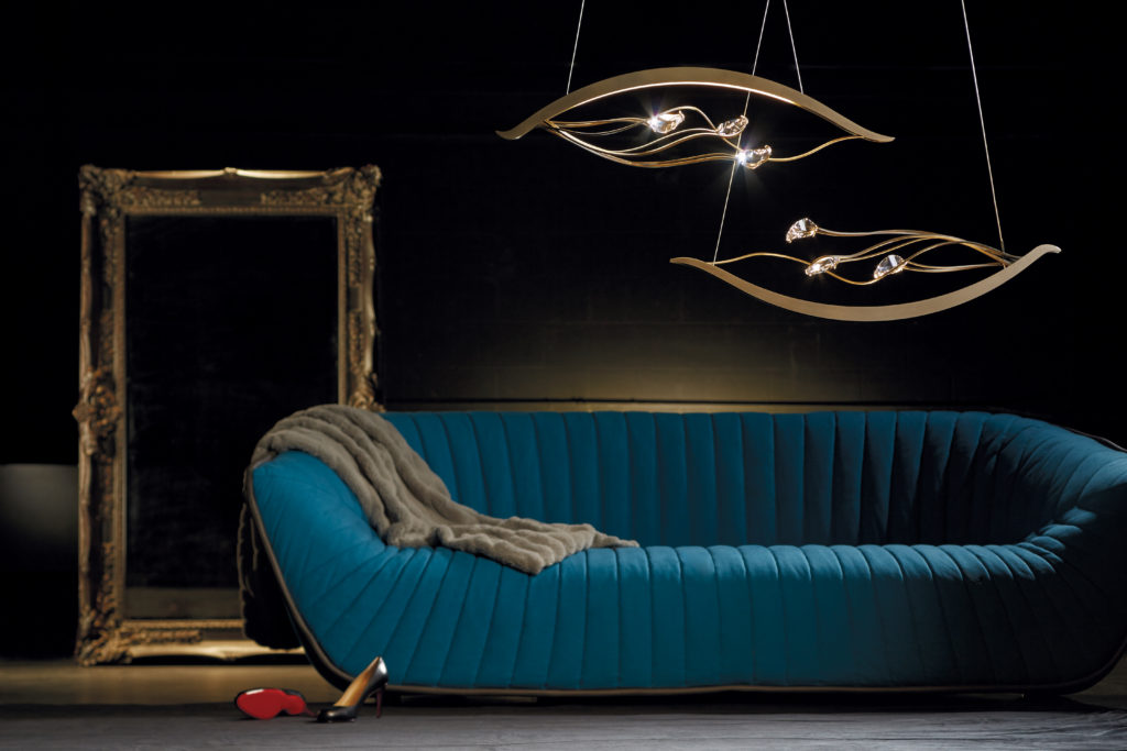 Courbe Duet Pendant by Synchronicity Lighting