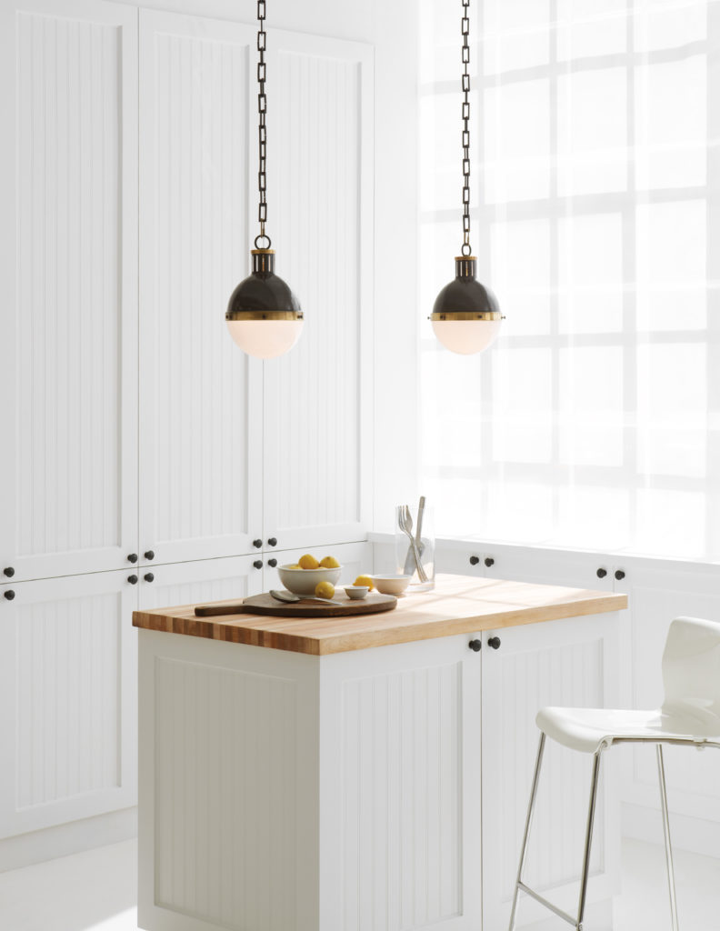 Kitchen Lighting Ideas: Visual Comfort and Co. Thomas O’Brien Hicks 8-Inch Mini Pendant Light | Capitol Lighting 