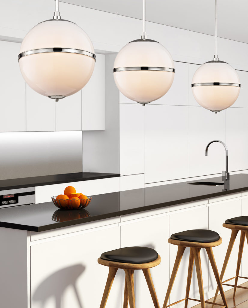Kitchen Lighting Ideas: Crystorama Brian Patrick Flynn Truax 16-Inch Large Pendant Light | Capitol Lighting 