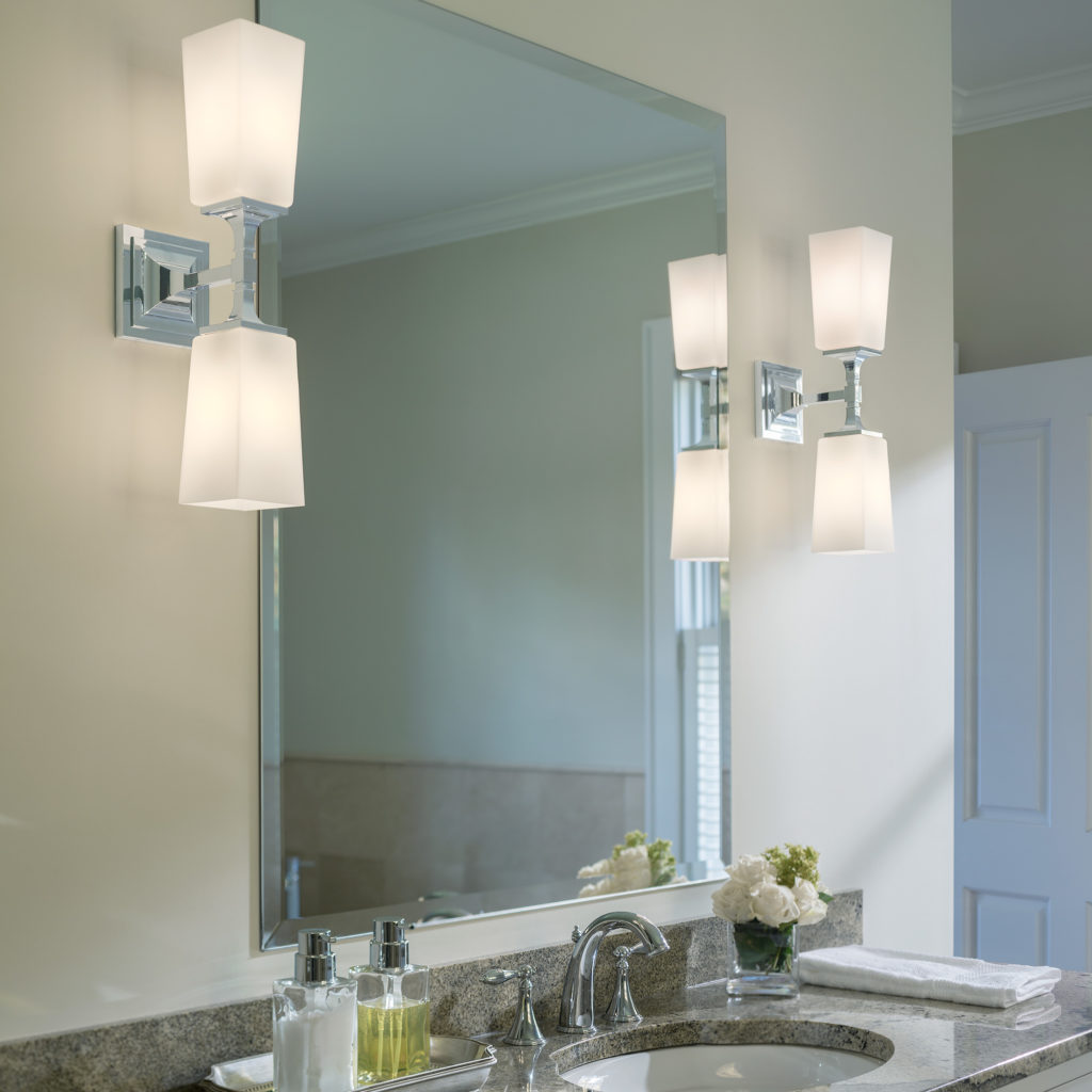 Bunker Hill 4 Inch 2 Light Bath Vanity Light by Hubbardton Forge