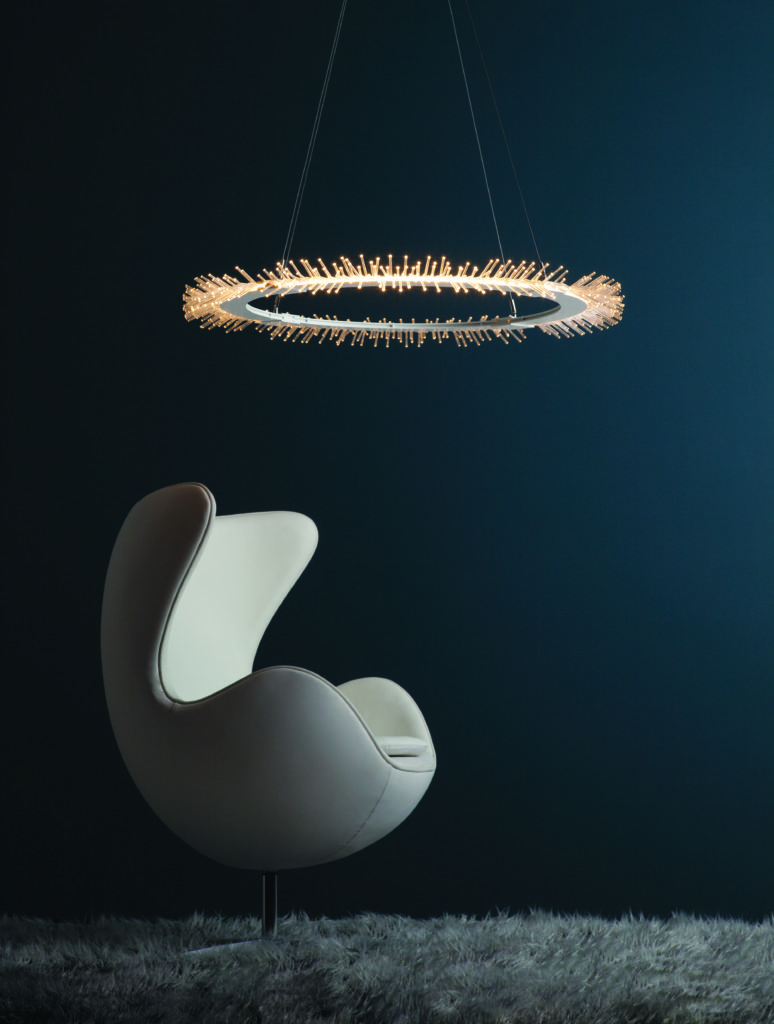 Anemone 36 Inch LED Large Pendant by Vermont Modern