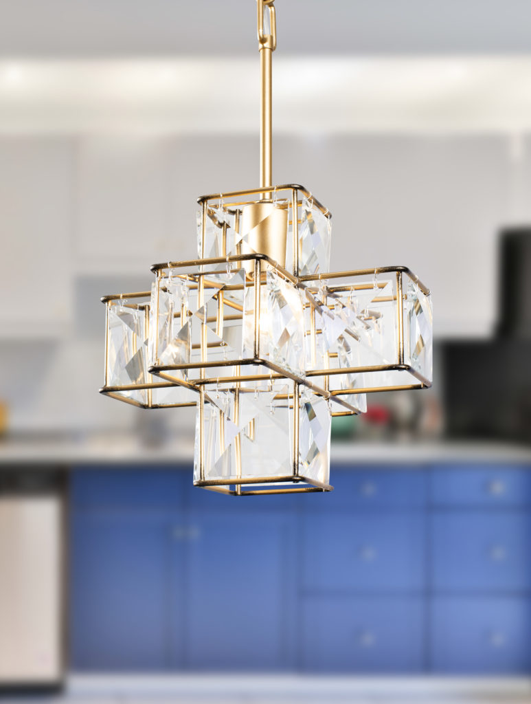 The Cubic Pendant proves that geometric lighting fixtures don’t have to be big to be powerful