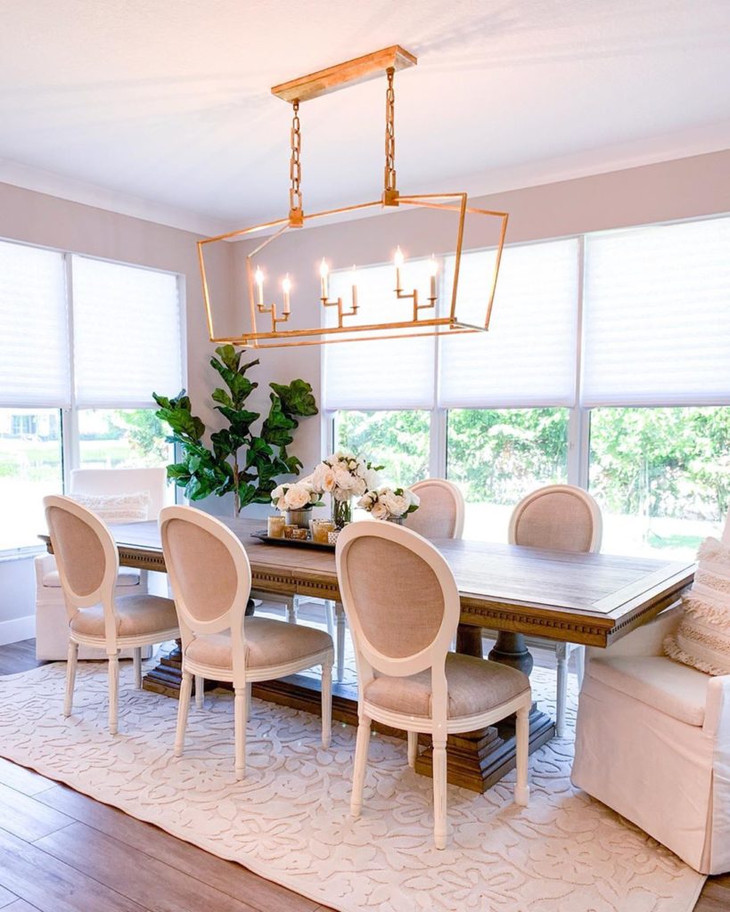 Jade Scott shows lighting style with Urban Classic Denmark Pendants & Linear light in her dining room
