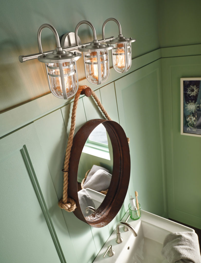 Caparros 24 Inch 3 Light Bath Vanity Light by Kichler Lighting