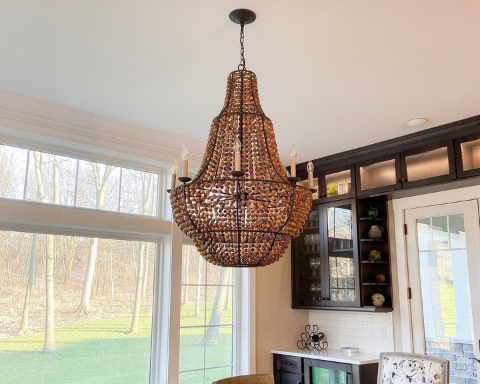 A Farmhouse Dining Room Chandelier for Every Style Home