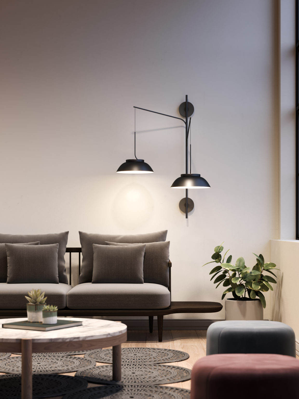 6 Stylish Ways to Illuminate Your Living Room with Wall Lights