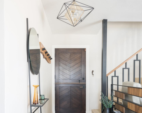 Standout Lighting Ideas for Small Entryways