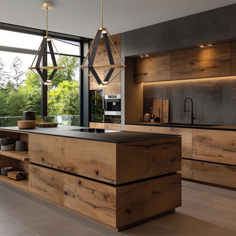 Aspen 22 Inch Large Pendant by Hubbardton Forge