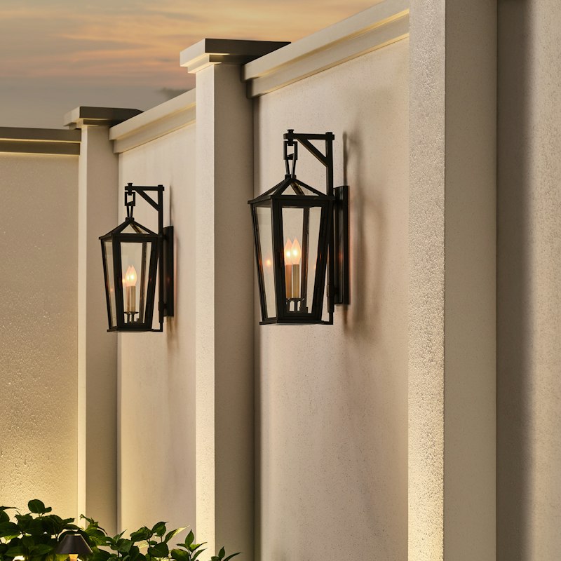 Chapman & Myers Darlana 21 Inch Tall 2 Light Outdoor Wall Light by Visual Comfort Signature Collection